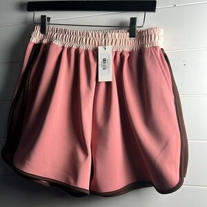 Why dress nwt large shorts mauve, pink and brown   A430